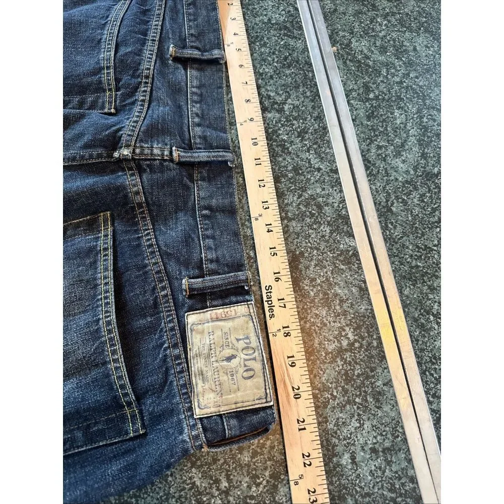 Polo Ralph Lauren 15941‎ Classic Fit 067 Jeans Mens  40x28 Length Altered